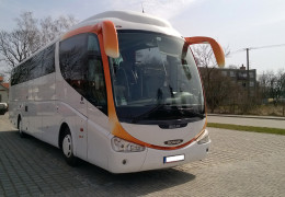 Zakup autokaru turystycznego marki Scania PB 51+1+1 Euro 5